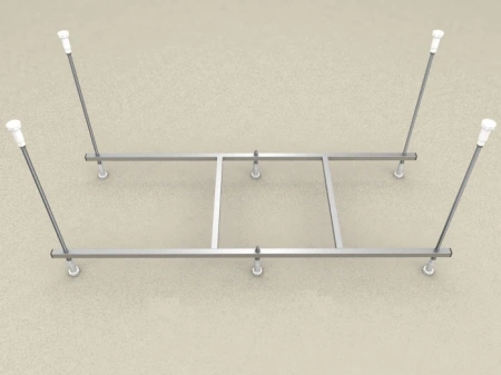 Сборный каркас для ванны Aquatek Мия 130 KAR-0000054