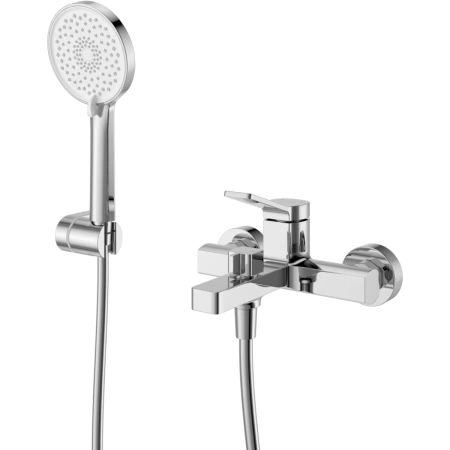 Смеситель для ванны BelBagno Albano ALBANO-VASM-CRM с душевым гарнитуром