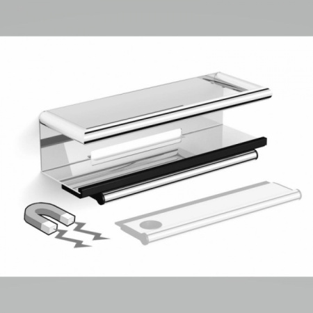 Полка для душевых принадлежностей Black & White Accessories SN-2351