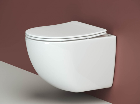 Подвесной унитаз Ceramica Nova Forma Rimless CN3009