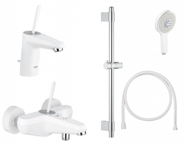 Комплект для ванной комнаты 3В1 Grohe Eurodisc Joystick 118210 Комплект для ванной комнаты 3В1 Grohe Eurodisc Joystick 118210
