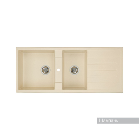 Кухонная мойка Aquaton Торина 1A712032TR290 шампань