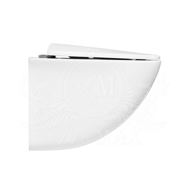 Унитаз подвесной безободковый Art&Max PESCARA AM016CHR (без сиденья)