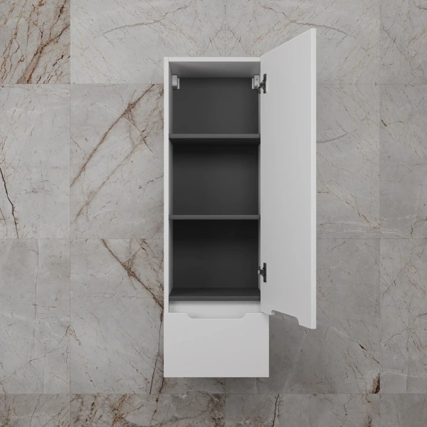 Пенал подвесной Style Line Матис 36 ЛС-00002448 белый матовый