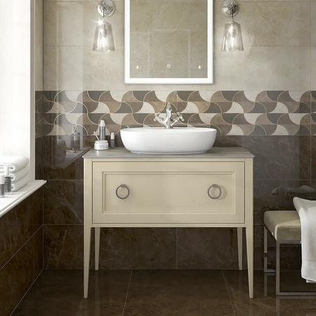 Раковина накладная (60х40) Kerama Marazzi Plaza PLR.wb.60.1