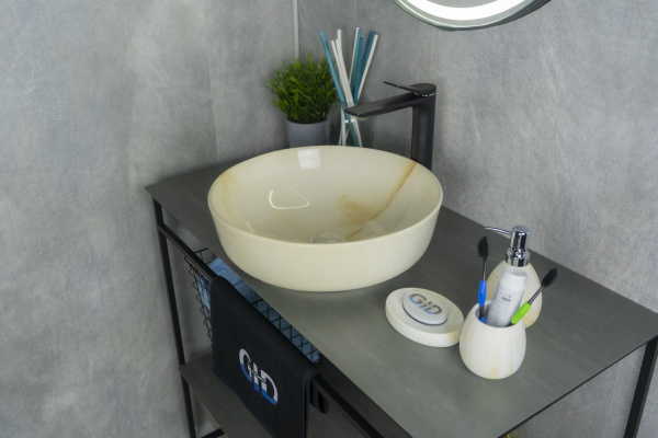 Раковина накладная (41,5х41,5) Gid Mnc526