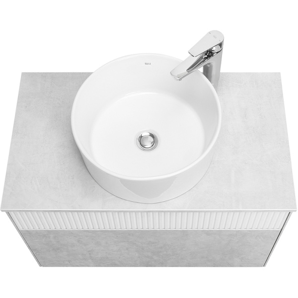 Тумба с раковиной Aquaton Марбл 80 слэйт 1A2762K2MH4C0