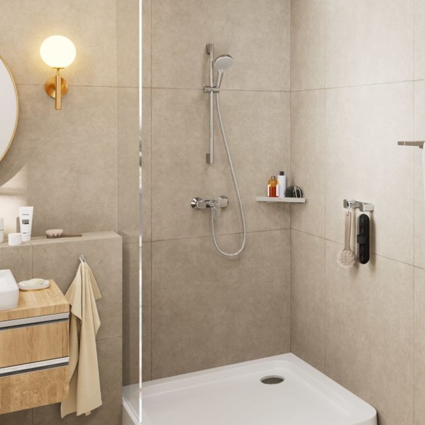 Душевой гарнитур Hansgrohe Vernis Blend Vario EcoSmart 26279000, хром