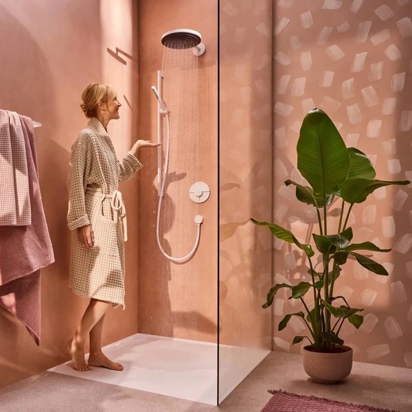 Душевой гарнитур Hansgrohe Pulsify S 1jet EcoSmart+ 24383700 белый матовый 
