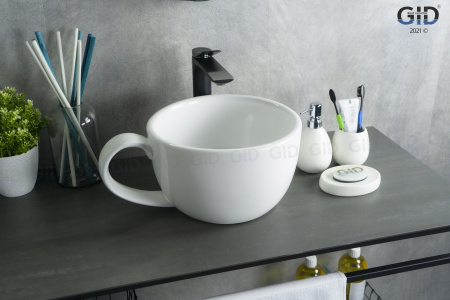 Раковина накладная (40х30) Gid N9055