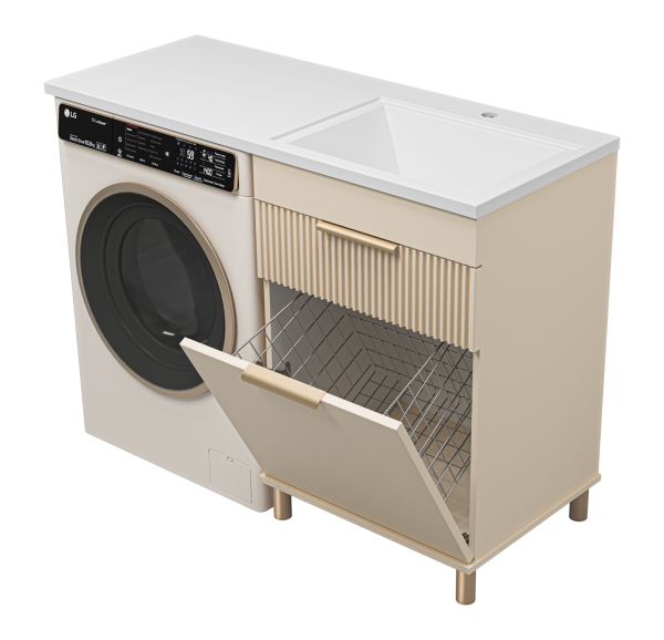 Тумба под стиральную машину Brevita Enfida ENF-07060-032Я (без раковины)