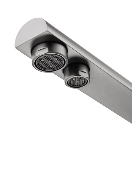 Смеситель для кухни с подключением фильтра WONZON & WOGHAND, темный графит WW-88458003-BGM