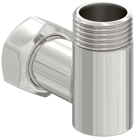 Уголок переходной Стилье (G 3/4" НР х G 3/4" НГ) 02002-3434