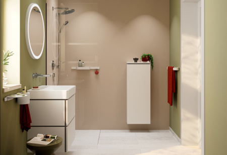 Смеситель для ванны на 2 потребителя Hansgrohe DuoTurn S 75418000 хром
