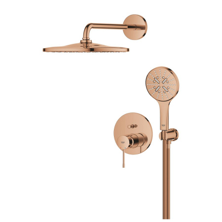 Душевой комплект скрытого монтажа Grohe Essence New 25287 DA0 (25287DA0) тёплый закат глянец