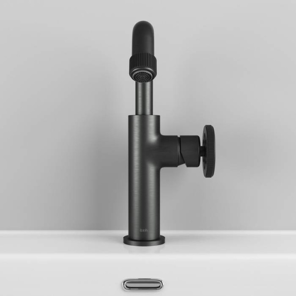 Смеситель для умывальника графит IDDIS Grange (GRAGMR0i01)