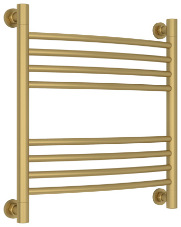 Полотенцесушитель Водяной Выгнутая Сунержа Богема + (50х50) Матовое Золото 032-0221-5050