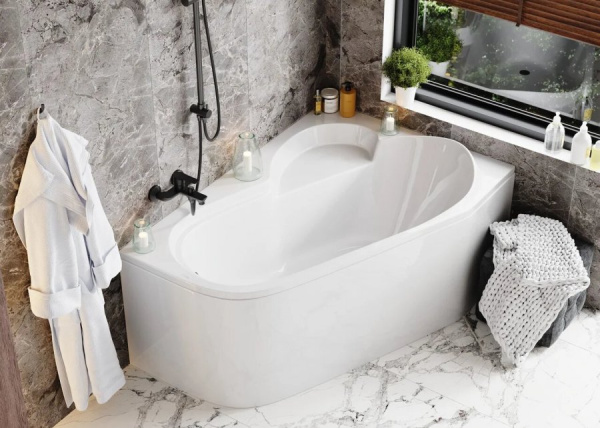 Акриловая ванна Vagnerplast Selena (147x100) VPBA141SEL3PE-04 правая Акриловая ванна Vagnerplast Selena (147x100) VPBA141SEL3PE-04 правая