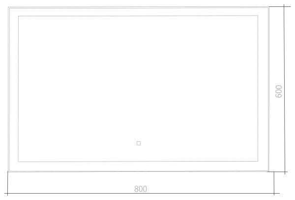 Зеркало (60х80) Silver Mirrors  Сантана ФР-00002081