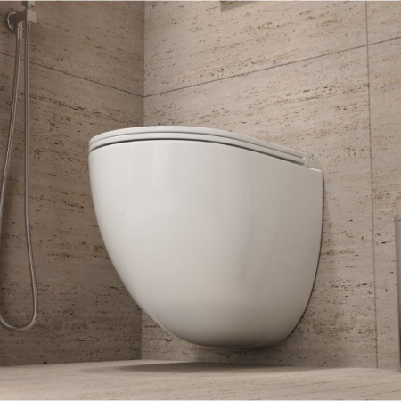 Комплект унитаза с инсталляцией Grossman Galaxy 97.4411SQC.01.210 с клавишей смыва