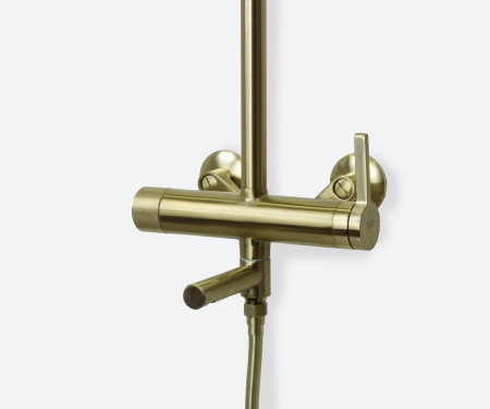 Душевая система с изливом Bronze de Luxe Avantgarde бронза 2039GB