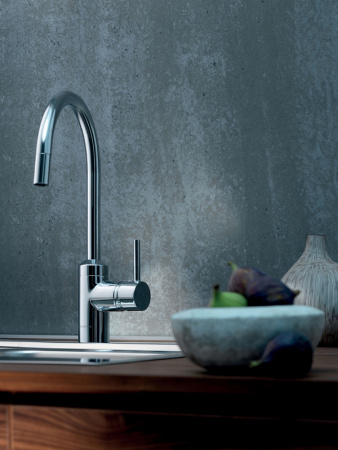 Смеситель для кухни с выдвижным изливом Kludi Bozz 428510576