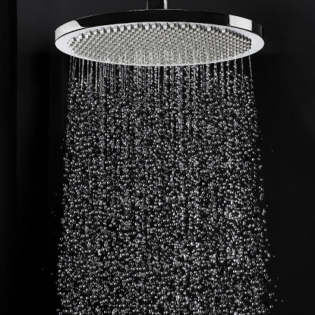 Душевая система с термостатом Bossini Apice L10507.073 черный матовый