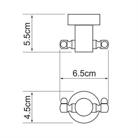 Крючок  WasserKRAFT Donau K-9423