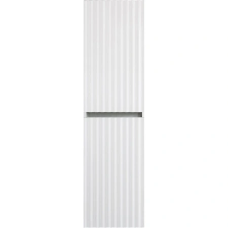 Пенал подвесной Art&Max Elegant AM-ELEGANT-1500-2А-SO-BL-LED-P белый глянец