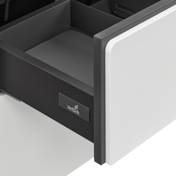 Тумба под раковину Roca Ronda 70 белый глянец/антрацит ZRU9302964