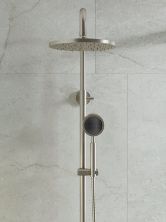 Душевая система Orange Steel M99-911ni смеситель с изливом, никель