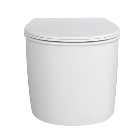 Унитаз ABBER Bequem AC1127 подвесной белый, безободковый