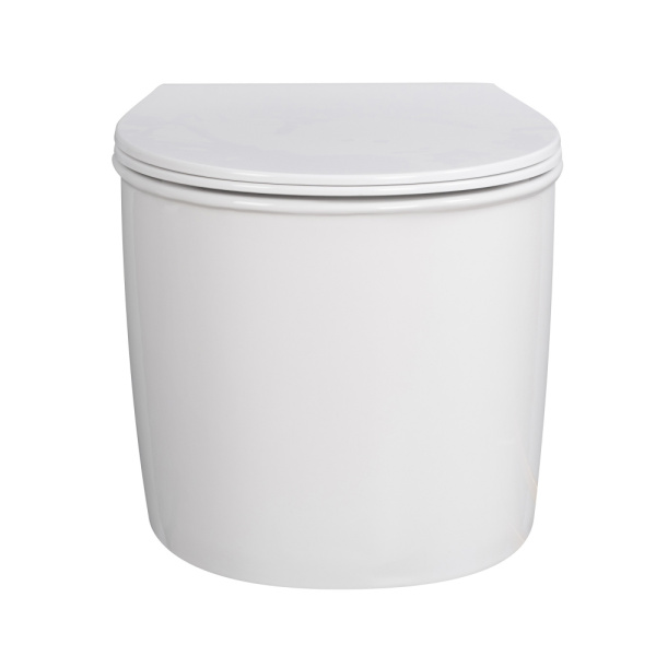 Унитаз ABBER Bequem AC1127 подвесной белый, безободковый