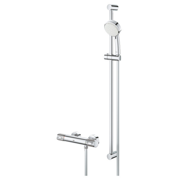 Термостат для душа с душевым гарнитуром Grohe Grohtherm 1000 Performance  34784 000 (34784000) хром