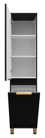 Пенал с бельевой корзиной Brevita Enfida 40    ENF-05040-020БкL