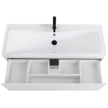База под раковину BelBagno 120 ALBANO-1200-2C-PIA-BL Bianco Lucido