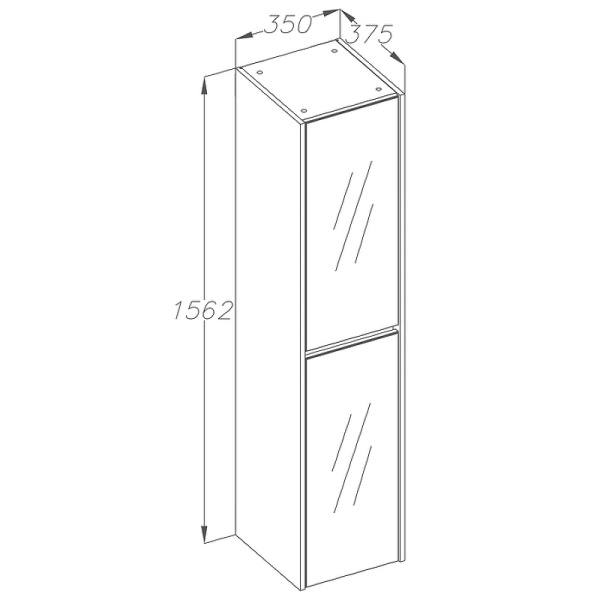 Пенал Opadiris Фреш, цвет белый/белый, 00-00007082