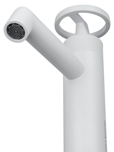 Смеситель для раковины WONZON & WOGHAND, белый матовый WW-H1065-MW