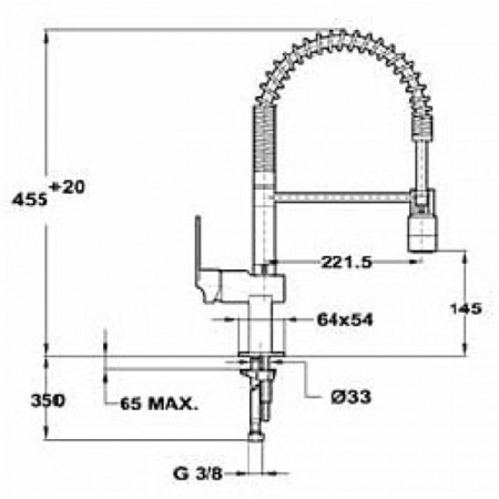 Смеситель для кухни Teka Cuadro 3893702 (38.937.02)