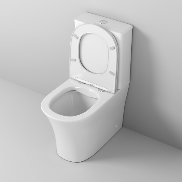 Унитаз напольный безободковый Grossman Classic GR-4466S с сиденьем микролифт