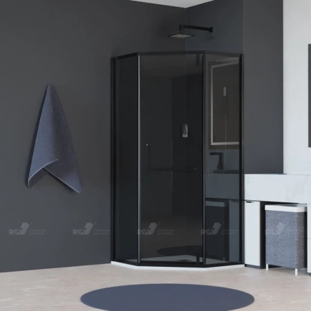 Душевой уголок (90х90) RGW Hotel HO-84-B 350608499-34 тонированное