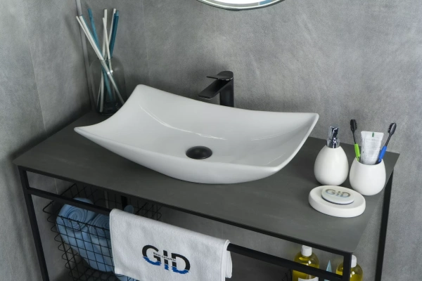 Раковина накладная (56х42) Gid N9176