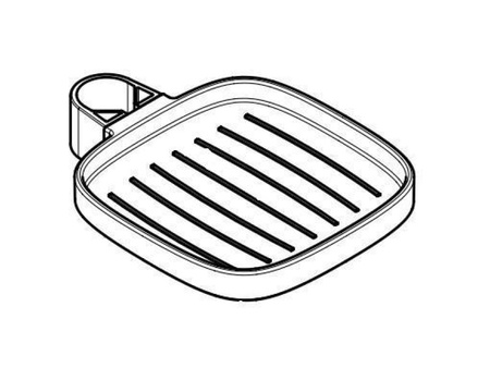 Мыльница Hansgrohe Casetta E 26519000 хром
