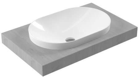Раковина встраиваемая сверху (60х40) Serel Sapphire SP33