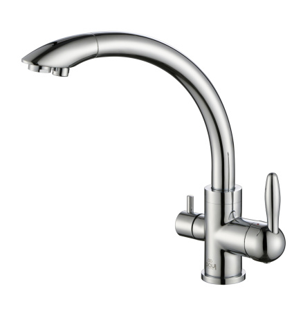 Смеситель для кухни с подключением к фильтру  Paulmark Essen Es213001-CR