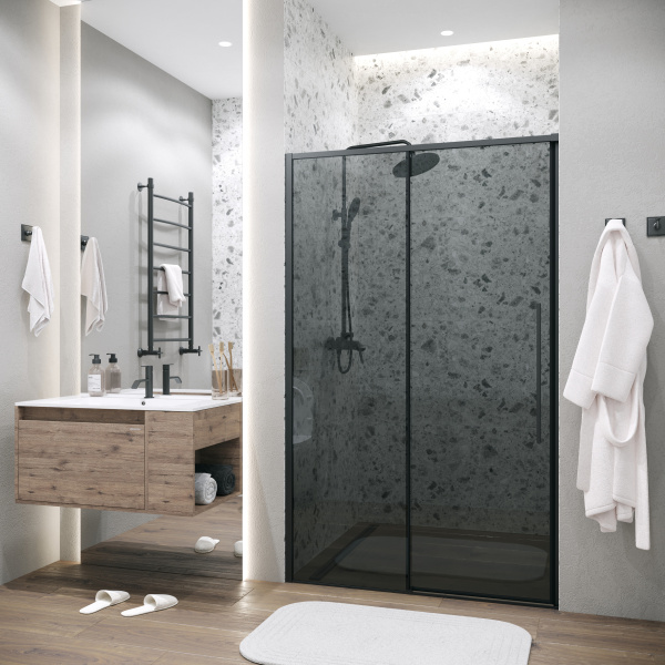 Душевая дверь (140х195) Grossman Galaxy 100.K33.01.140.21.10, раздвижная