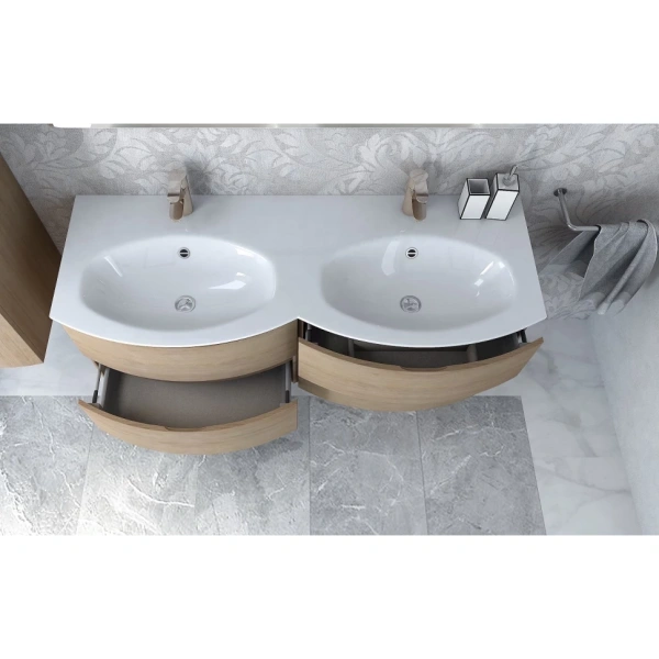 Тумба под раковину Cezares VAGUE 54834 Rovere tabacco