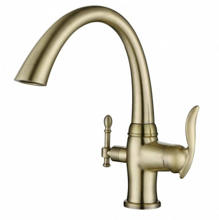 Смеситель для кухни под фильтр, бронза Zorg ZR 340 YF BR