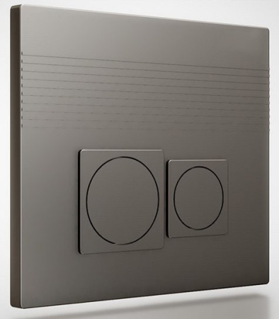 Кнопка смыва для инсталляций beWash Bona P02MC, хром матовый 500RZVP0200MKK000001