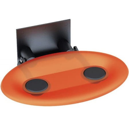 Сиденье для душа Ravak Ovo P Orange/Black B8F0000044